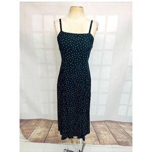GAP black and white polka dot midi sundress size medium